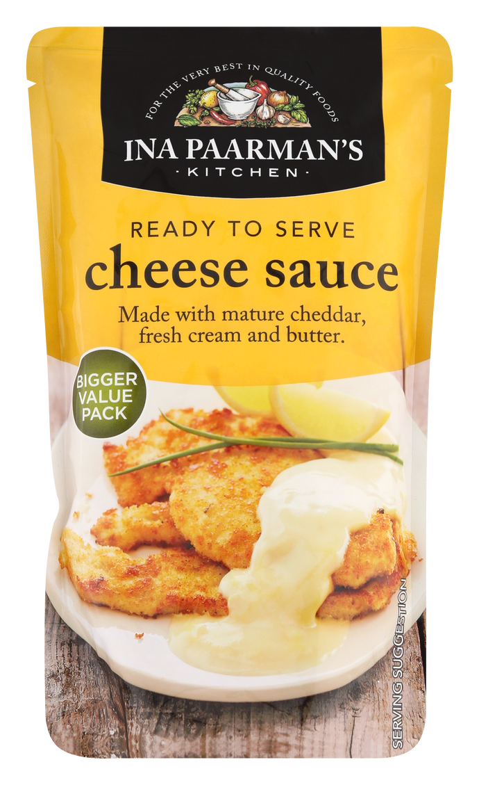 Ina Paarman's Cheese Ready to Serve Sauce