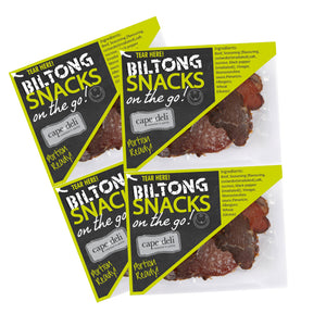 Sliced Beef Biltong Snackpack